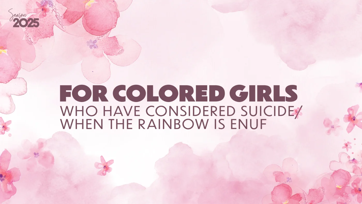 For Colored Girls production artwork