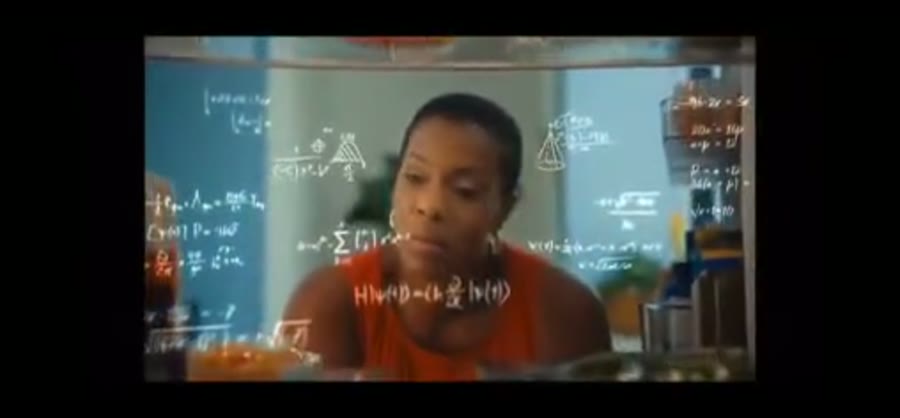 Patrece Bloomfield in a Ratio commercial