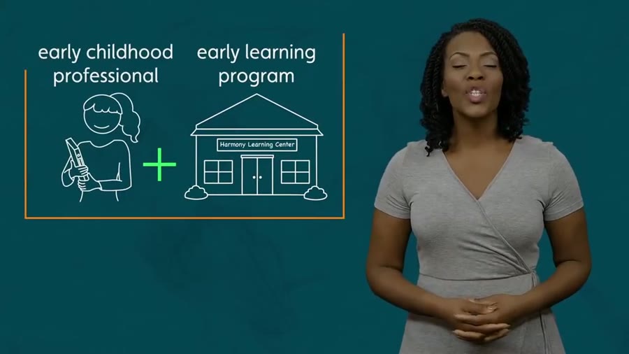 Patrece Bloomfield in a Florida Department of Education training video